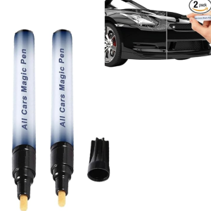 All Cars Magic Pen, Car Scratch Repair Pen Set, Quick Fix for Scratches and Paint, Fits All Car Colors, Lightweight and Fast (2 Packs)